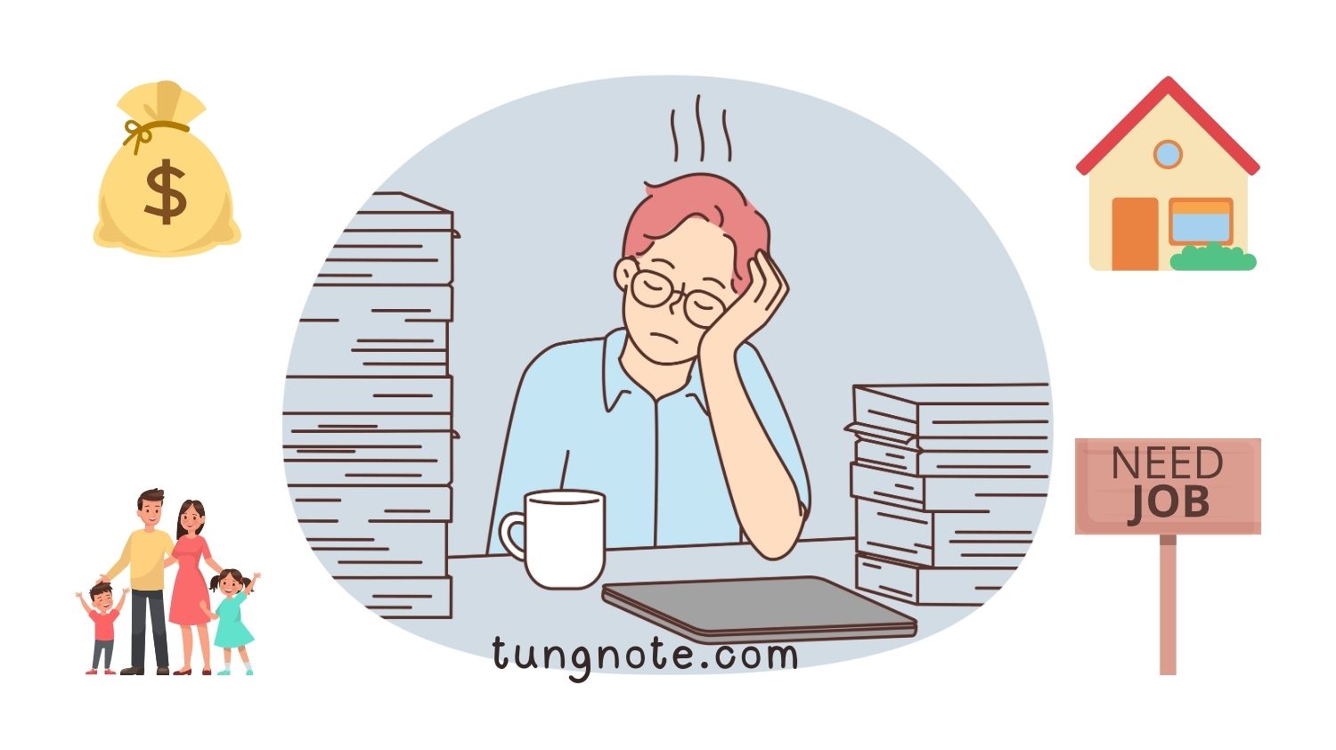 Thất nghiệp tuổi trung niên và suy ngẫm về mục tiêu cho cuộc đời